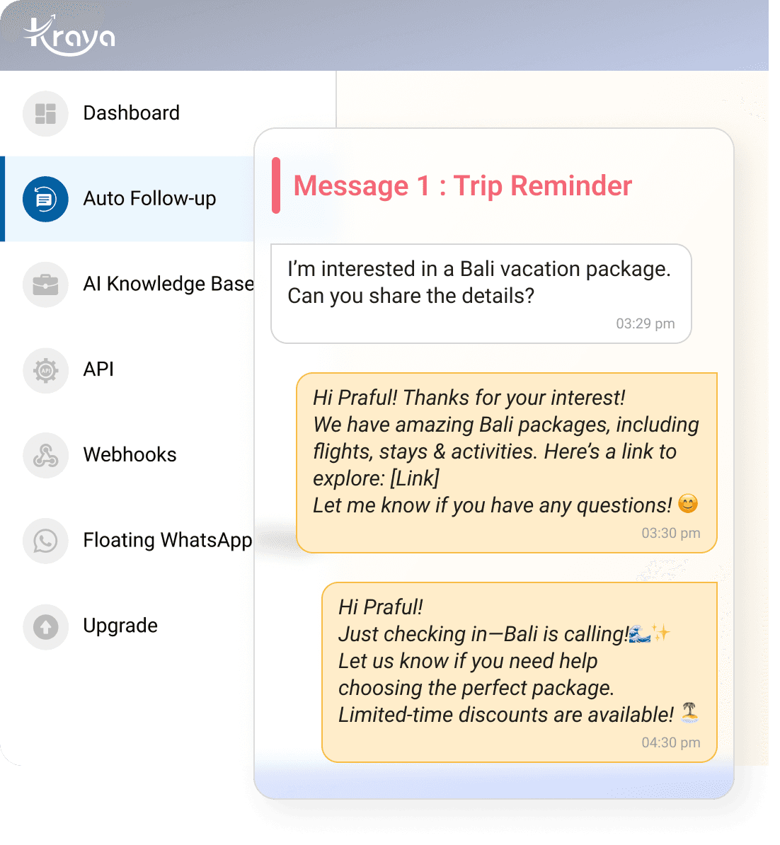 Smart Automated Follow-Up Sequences