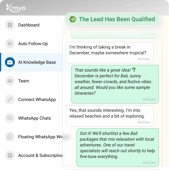 AI-Powered Qualification That Saves Time